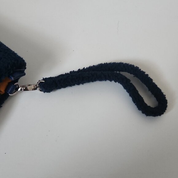 MOUSSY | Rare wristlet teddy bag sherpa navy - Picture 2 of 6